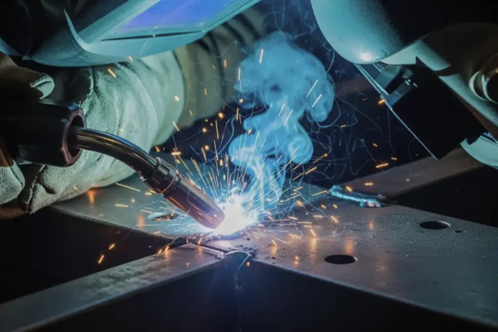 A cover photo for this article about mig and tig welding